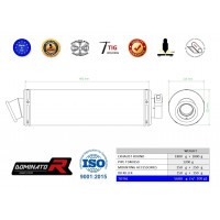 Dominator - Yamaha TDM 850 1996 - 2001 kipufogó ST