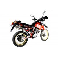 XT 600 2KF 2NF kipufogó OVAL 1987 - 1989