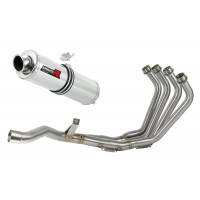 XJ6 N / S / F 600 Diversion Exhaust FULL SYSTEM Silencer ROUND 2009 - 2016