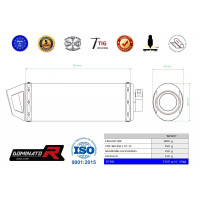 Dominator - WR 450 F kipufogó MX2 2012 - 2015