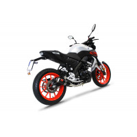 YAMAHA MT 125 Exhaust FULL SYSTEM Silencer GP BLACK 2020