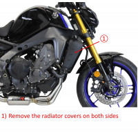 YAMAHA MT 09 Teljes kipufogó rendszer HP3 Low Level 2021 - 2023 + dB killer