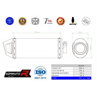 Yamaha MT 09 2021 - 2023 Low Level Teljes kipufogó rendszer HP3 BLACK