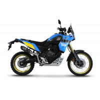 Dominator - Yamaha Tenere 700 2021 - 2023 Teljes kipufogó rendszer, összekötőcső + kipufogó MX2 BLACK
