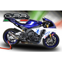 GPR - Yamaha Yzf R1/R1-M 2017/2019 e4 M3 Inox 