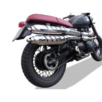 GPR - Triumph Scrambler 900 2006/2014 Deeptone Inox