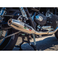 GPR - Triumph Street Twin 900 2015/2019 e3 Deeptone Inox
