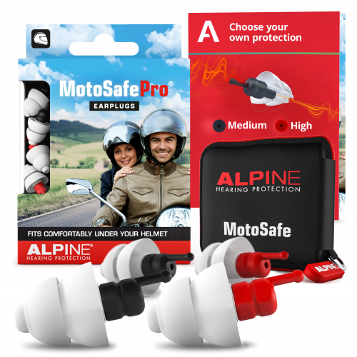 ALPINE MotoSafe PRO motoros füldugó szett
