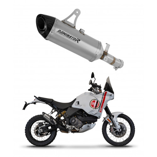 Dominator - Ducati DesertX 2022 - 2023 kipufogó Titanium HP8 + dB killer