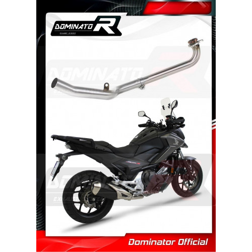 Dominator - NC 700 / 750 D INTEGRA Exhaust Cat Eliminator DECAT Header pipe collector manifold