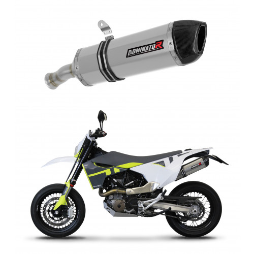 Husqvarna 701 SM Supermoto 2021 - 2023 kipufogó HP1 + dB killer