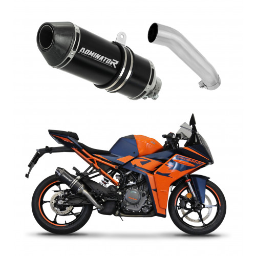 KTM RC 390 2022 - 2023 kipufogó HP3 BLACK + db killer