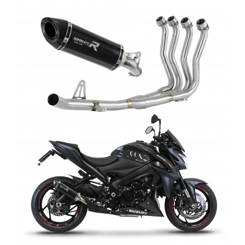 Dominator - Suzuki GSX-S 1000 / F 2015 - 2020 Teljes kipufogó rendszer HP8 BLACK