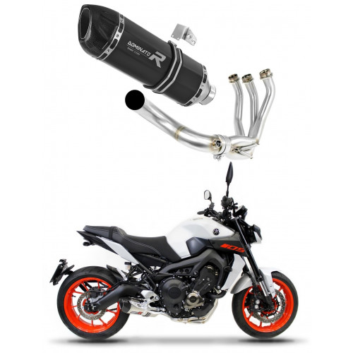 Dominator - Yamaha MT 09 2017 - 2020 Teljes kipufogó rendszer HP1 BLACK