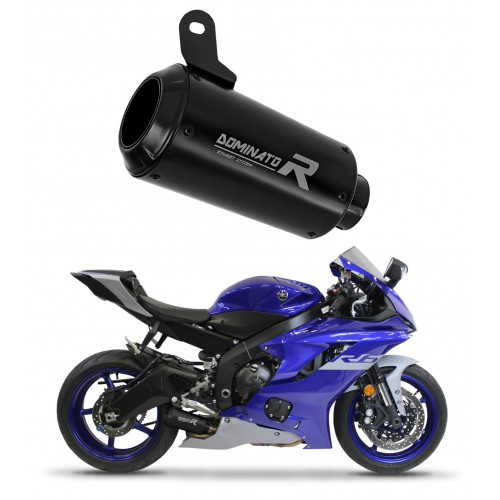 Dominator - Yamaha YZF R6 2017 - 2022 kipufogó GPS BLACK