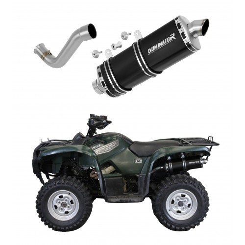 Dominator - Yamaha YFM 700 GRIZZLY 2007 - 2015 kipufogó P7 BLACK + dB killer