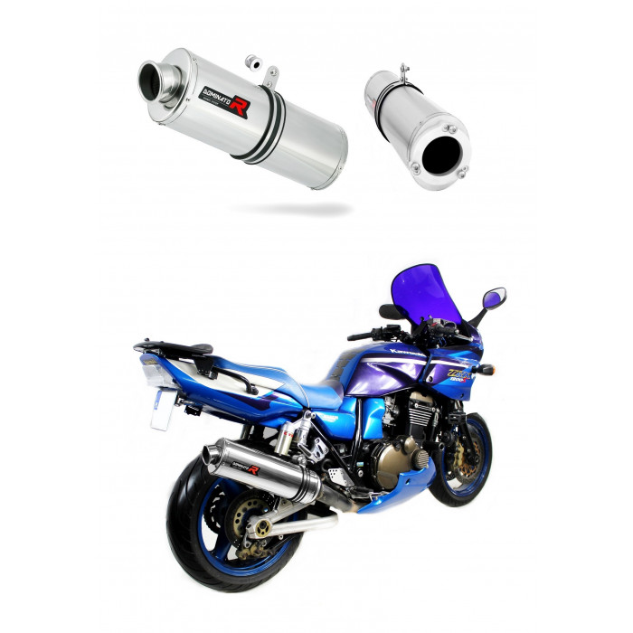 Dominator - ZRX 1200 S kipufogó OVAL 2001 - 2007