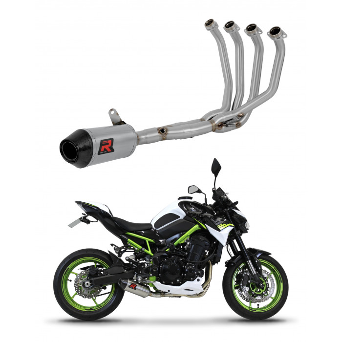 Kawasaki Z 900 2020 - 2023 Low Level Teljes kipufogó rendszer, összekötőcső + kipufogó HP3