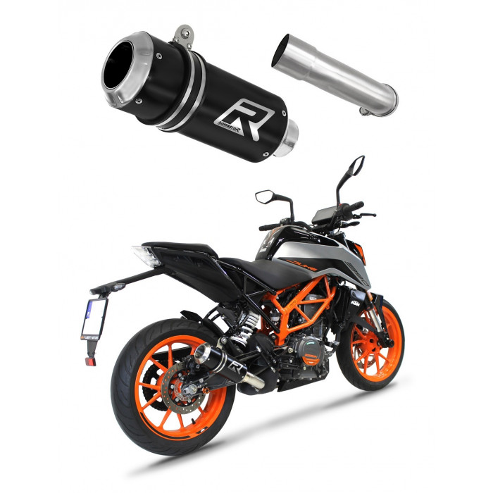 KTM 390 Duke 2021 - 2022 kipufogó GP BLACK