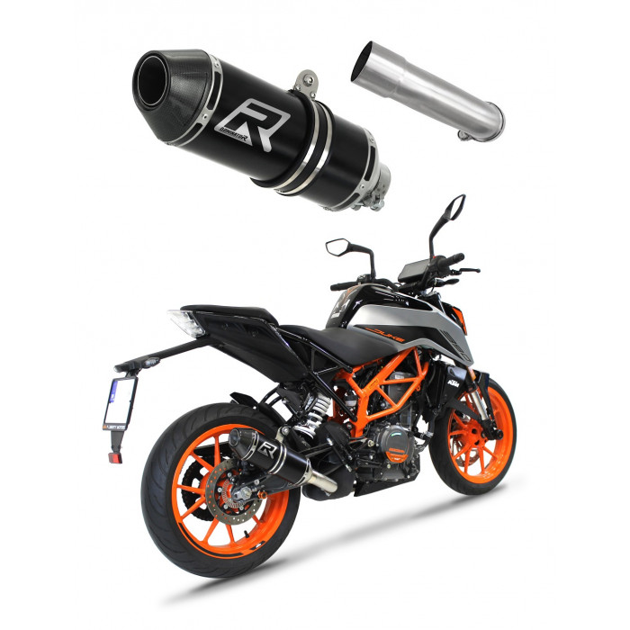 KTM 390 Duke 2021 - 2022 kipufogó HP3 BLACK