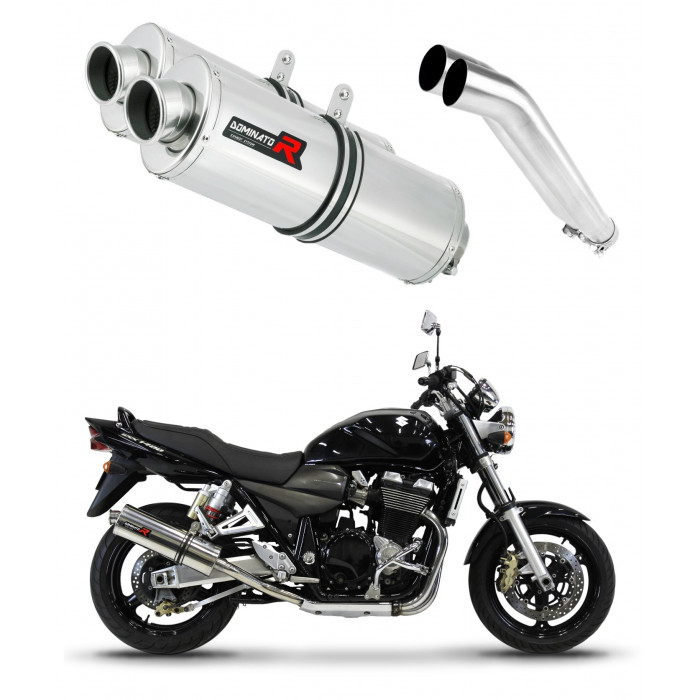 Dominator - GSX 1400 K1-K4 kipufogó OVAL 2001 - 2005