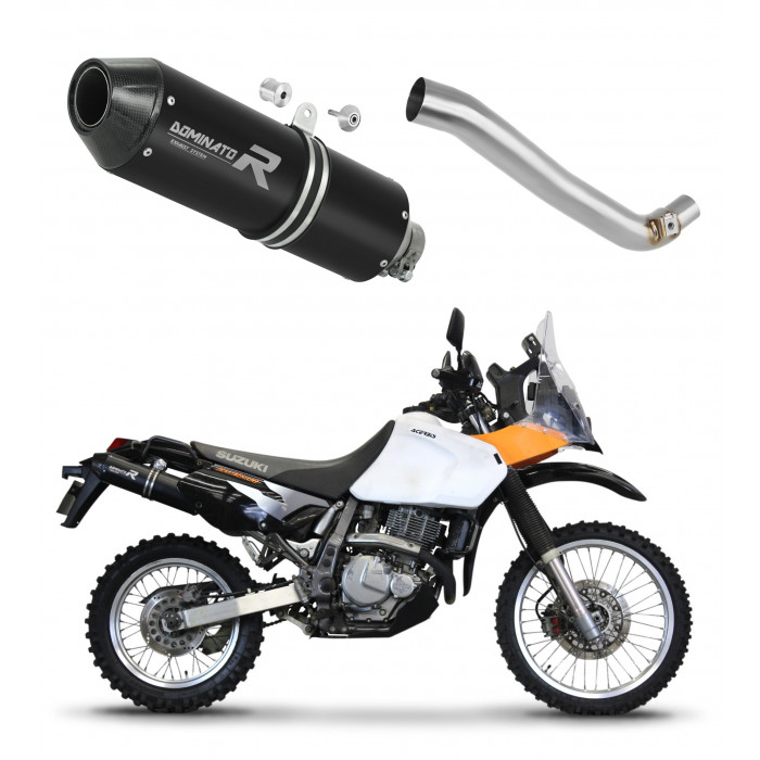 Dominator - Suzuki DR 650SE 1997 - 2009 kipufogó MX2 BLACK