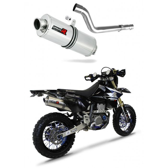 Dominator - DR-Z 400 S / SM kipufogó OVAL 2000 - 2019