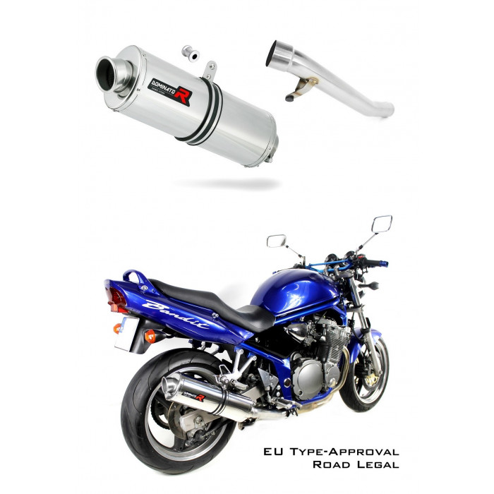 Dominator - GSF 600 BANDIT Homologated kipufogó OVAL 2000 - 2004
