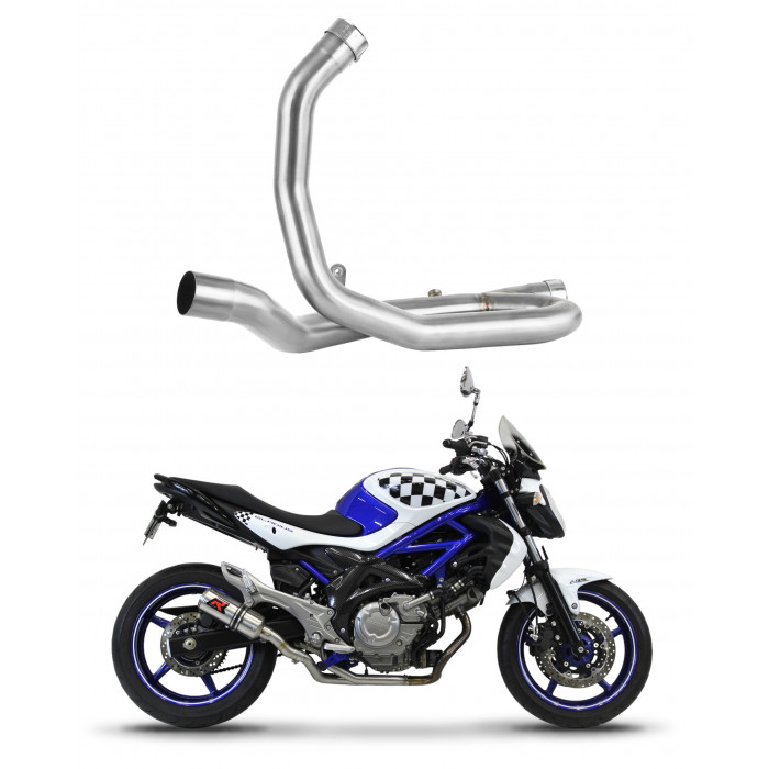 Dominator - SUZUKI SFV 650 GLADIUS 2009 - 2015 Down Pipe Mid pipe