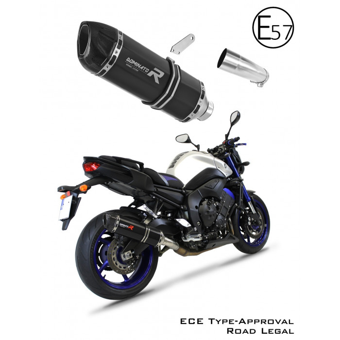 Dominator - FZ 8 N / FZ8 S FAZER Homologated kipufogó HP1 BLACK 2010 - 2016