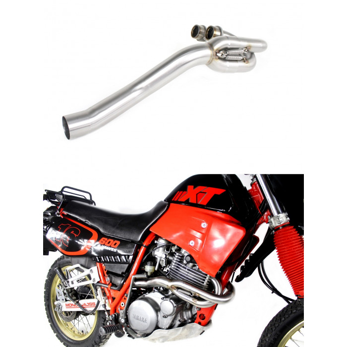 Dominator - XT 600 2KF 2NF kipufogó fejcső collector manifold 1987 - 1989