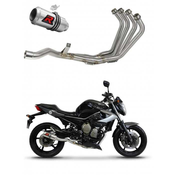 XJ6 N / S / F 600 Diversion Exhaust FULL SYSTEM Silencer GP 2009 - 2016 + dB killer