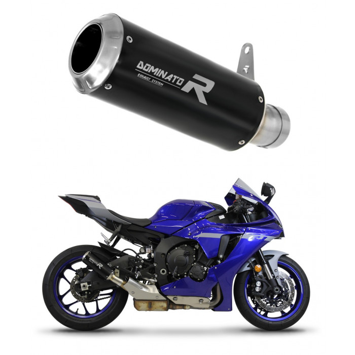 Dominator - Yamaha YZF R1 1000 RN49 2017 - 2019 kipufogó GP BLACK