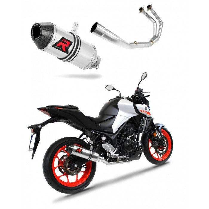 MT-03 Exhaust FULL SYSTEM Silencer HP3 2014 - 2016