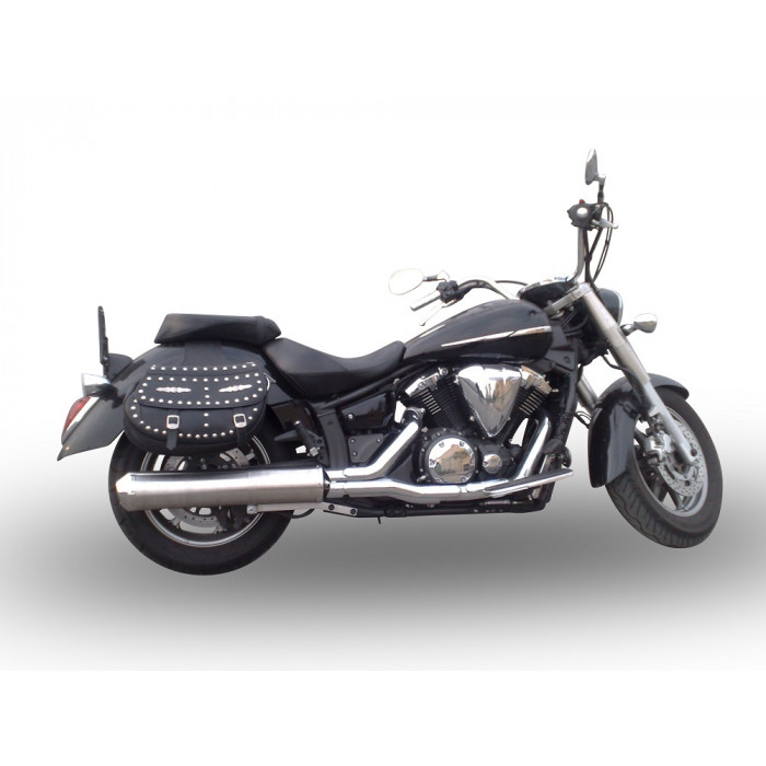 GPR - Yamaha Xvs 1300 Midnight Star 2006/2014  Inox Oval Bomb