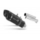 Dominator - Aprilia RSV 1000 R 2004 - 2009 kipufogó HP1 BLACK