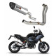 Dominator - BMW F900XR 2020 - 2023 Teljes kipufogó rendszer, összekötőcső + kipufogó HP5
