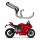 Dominator - Ducati Panigale V2 2020 - 2023 Teljes kipufogó rendszer, összekötőcső + kipufogó Titanium HP8 + dB killer