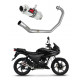Honda CBF 125 2009 - 2014 Teljes kipufogó rendszer GP1