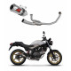 Dominator - Honda VTR 250 2009 - 2015 Teljes kipufogó rendszer, összekötőcső + kipufogó GP + dB killer