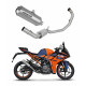 Dominator - KTM RC 125 2022 - 2023 Teljes kipufogó rendszer EX Silencer OV G2 + db killer