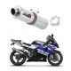 Suzuki GSXR 1000 K1 - K4 2001 - 2004 kipufogó Bolt-on ST