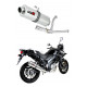 Dominator - DL 650 V-STROM / XT kipufogó OVAL 2017 - 2022