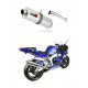 Dominator - YZF R1 1000 RN04 kipufogó OVAL 1998 - 2001