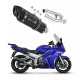 Yamaha FJR 1300 kipufogó HP1 BLACK