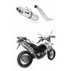 Dominator - XT 660 R kipufogó OVAL 2004 - 2014