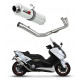 Yamaha XP 530 T-MAX 2012 - 2016 Teljes kipufogó rendszer ST