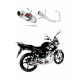 YBR 125 Exhaust FULL SYSTEM Silencer GP 1 2009 - 2018