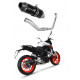 YAMAHA MT 125 Exhaust FULL SYSTEM Silencer HP3 BLACK 2020