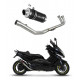 Dominator - Yamaha T-MAX 500 2008 - 2011 Teljes kipufogó rendszer GP1 BLACK